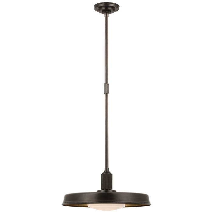 Visual Comfort Signature CHC 5301BZ-WG LED Pendant, Bronze