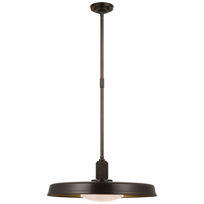 Visual Comfort Signature CHC 5302BZ-WG LED Pendant, Bronze