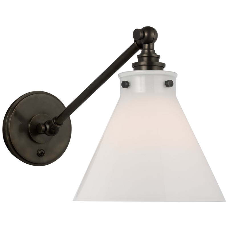 Visual Comfort Signature CHD 2525BZ-WG LED Wall Sconce, Bronze