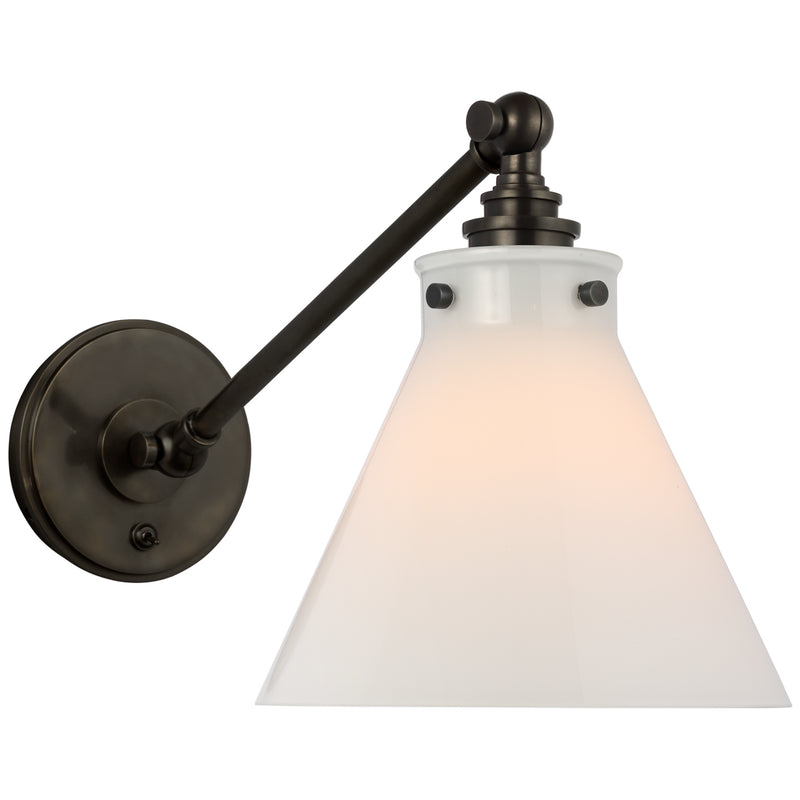Visual Comfort Signature CHD 2525BZ-WG LED Wall Sconce, Bronze