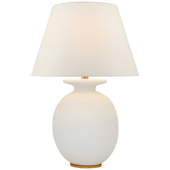 Visual Comfort Signature CS 3658SDW-L One Light Table Lamp, Sandy White