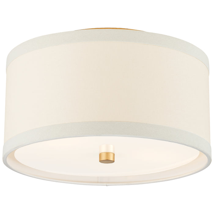 Visual Comfort Signature KS 4070G-L Two Light Flush Mount, Gild