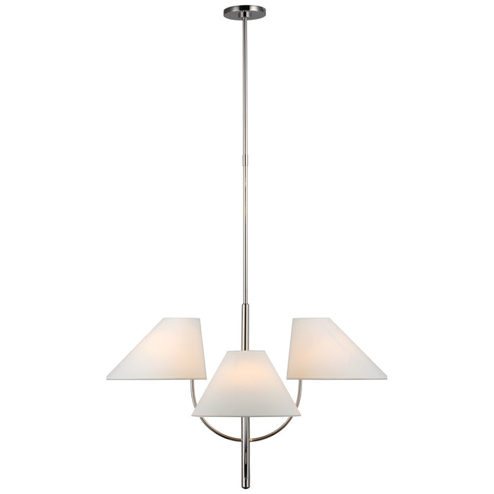 Visual Comfort Signature KS 5220PN-L LED Chandelier, Polished Nickel