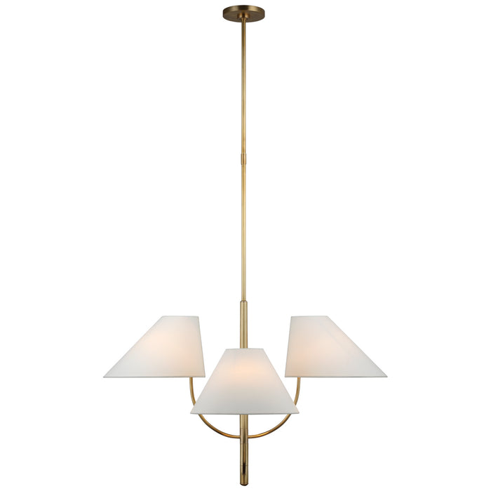 Visual Comfort Signature KS 5220SB-L LED Chandelier, Soft Brass