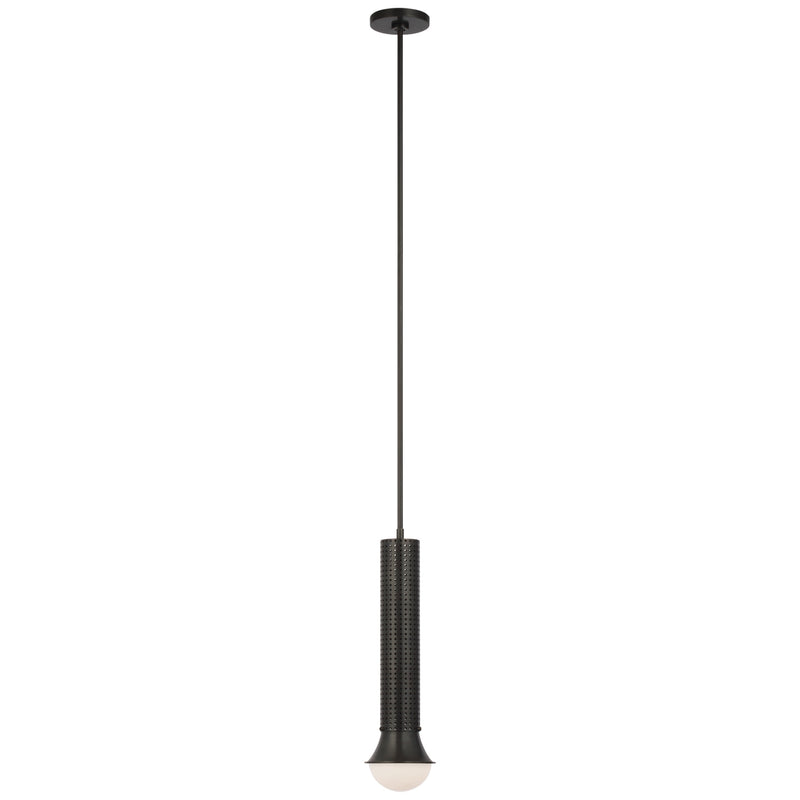Visual Comfort Signature KW 5220BZ-WG LED Pendant, Bronze