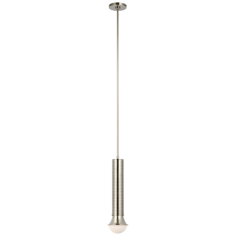 Visual Comfort Signature KW 5220PN-WG LED Pendant, Polished Nickel