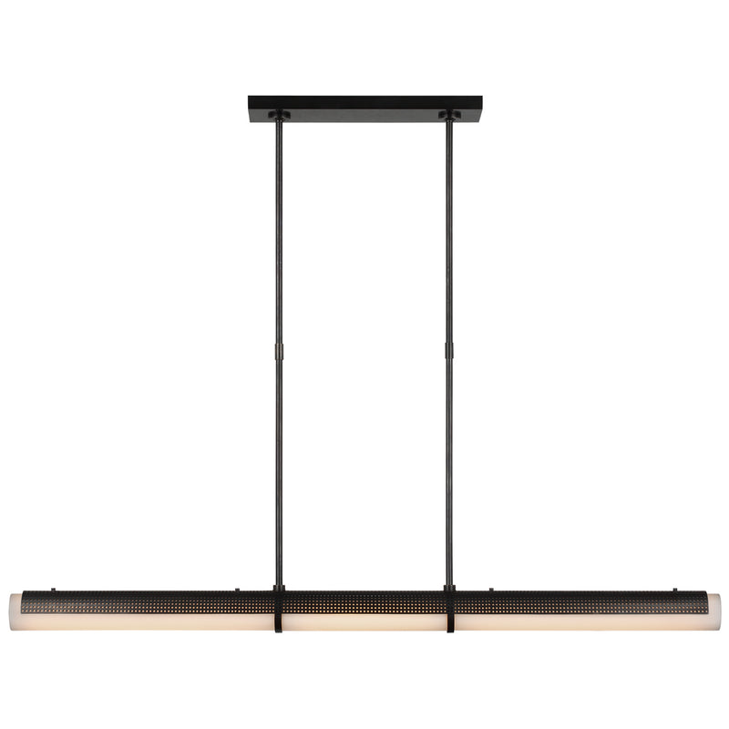 Visual Comfort Signature KW 5225BZ-WG LED Chandelier, Bronze