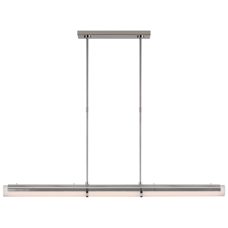 Visual Comfort Signature KW 5225PN-WG LED Chandelier, Polished Nickel