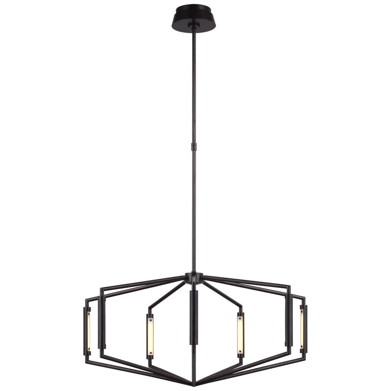 Visual Comfort Signature KW 5706BZ LED Chandelier, Bronze
