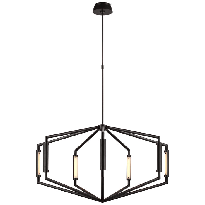 Visual Comfort Signature KW 5707BZ LED Chandelier, Bronze