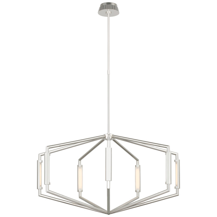Visual Comfort Signature KW 5707PN LED Chandelier, Polished Nickel