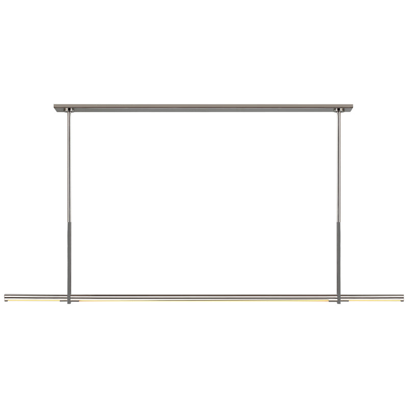 Visual Comfort Signature KW 5730PN LED Linear Pendant, Polished Nickel
