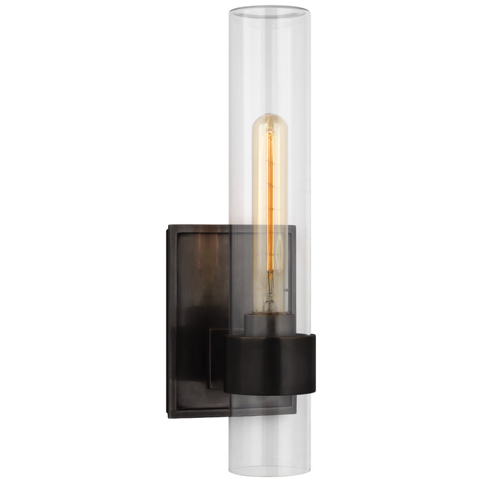 Visual Comfort Signature S 2168BZ-CG LED Outdoor Wall Sconce, Bronze