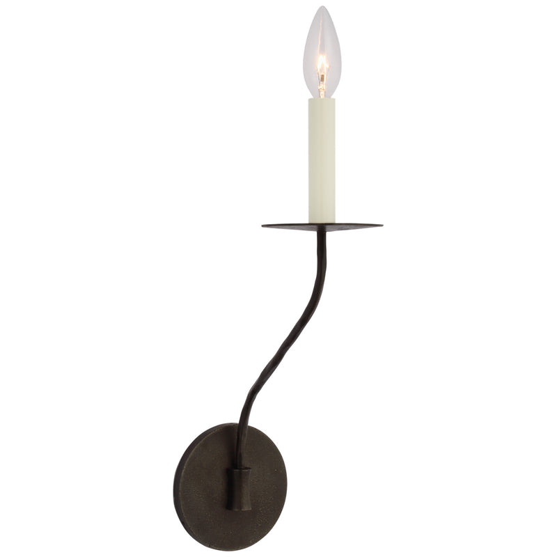 Visual Comfort Signature S 2750AI LED Wall Sconce, Aged Iron