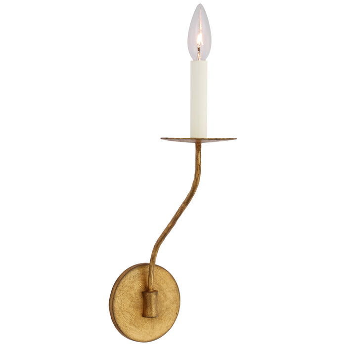 Visual Comfort Signature S 2750GI LED Wall Sconce, Gilded Iron