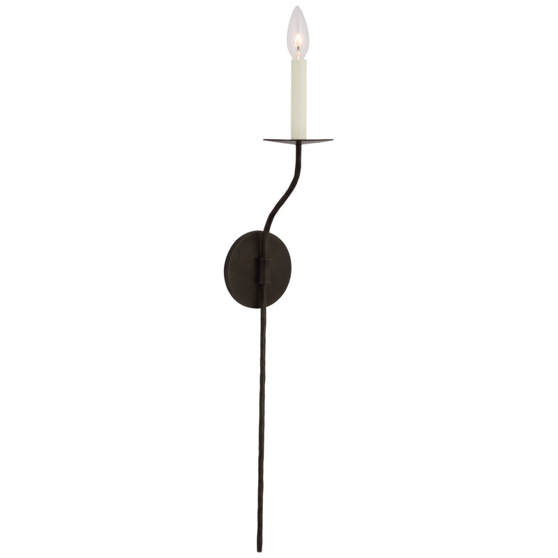Visual Comfort Signature S 2751AI LED Wall Sconce, Aged Iron