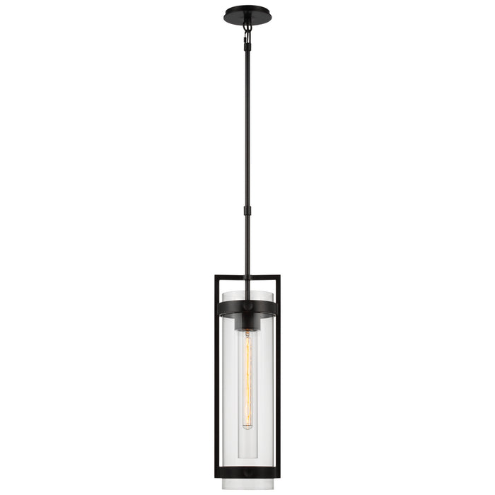 Visual Comfort Signature S 5762AI-CG LED Hanging Lantern, Aged Iron