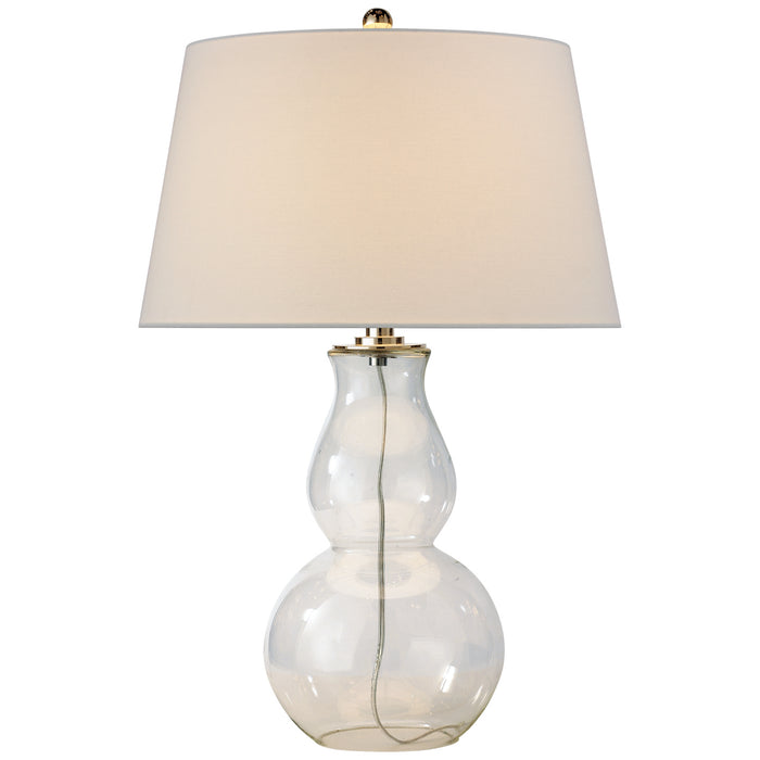 Visual Comfort Signature SL 3811CG-L One Light Table Lamp, Clear Glass