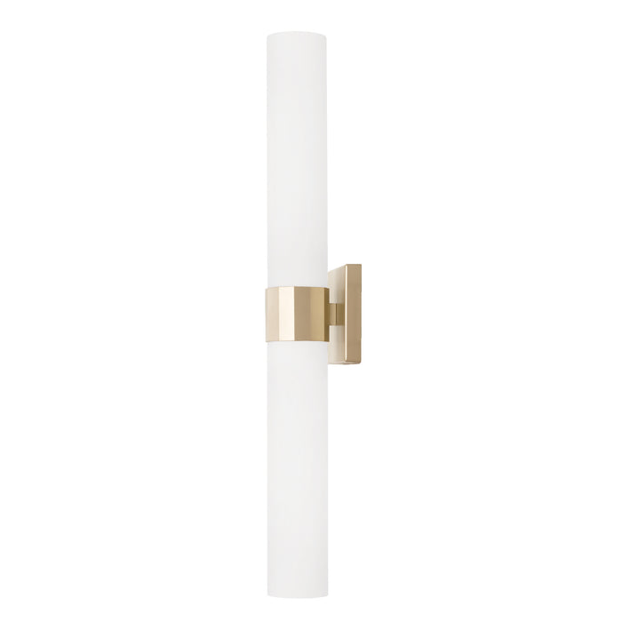 Capital Lighting 646221SF Two Light Wall Sconce, Soft Gold