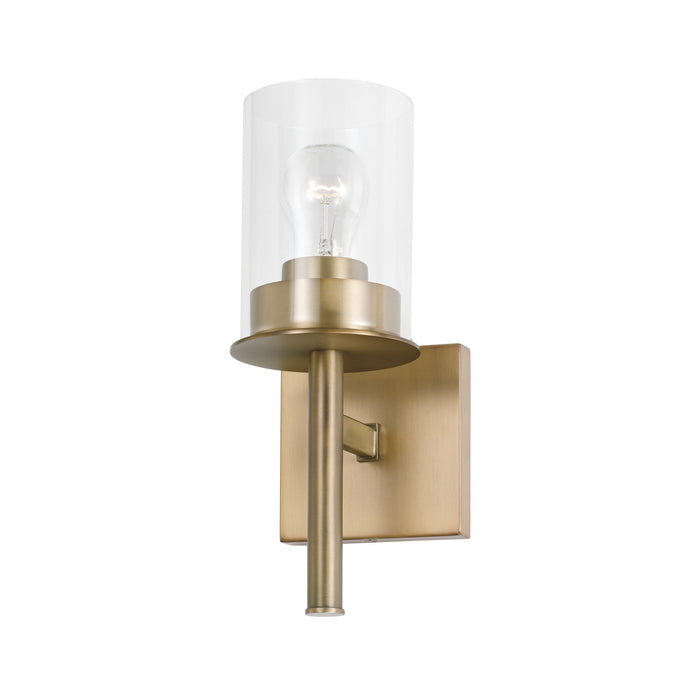 Capital Lighting 646811AD-532 One Light Wall Sconce, Aged Brass