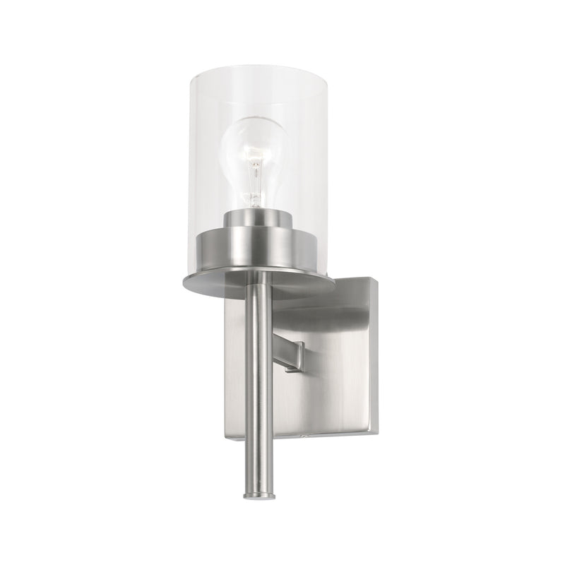 Capital Lighting 646811BN-532 One Light Wall Sconce, Brushed Nickel
