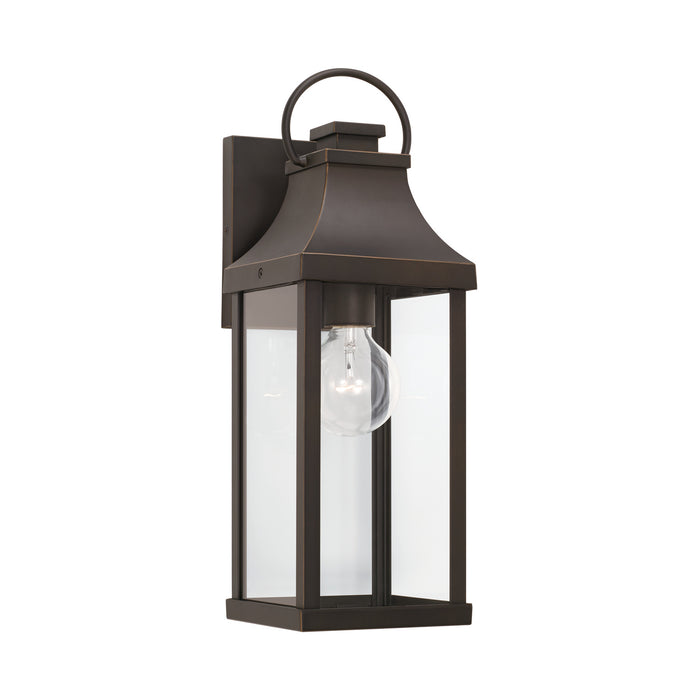 Capital Lighting 946411OZ One Light Outdoor Wall Lantern, Oiled Bronze