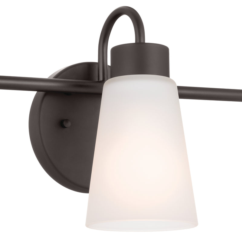 Kichler 55126OZ Three Light Bath, Olde Bronze