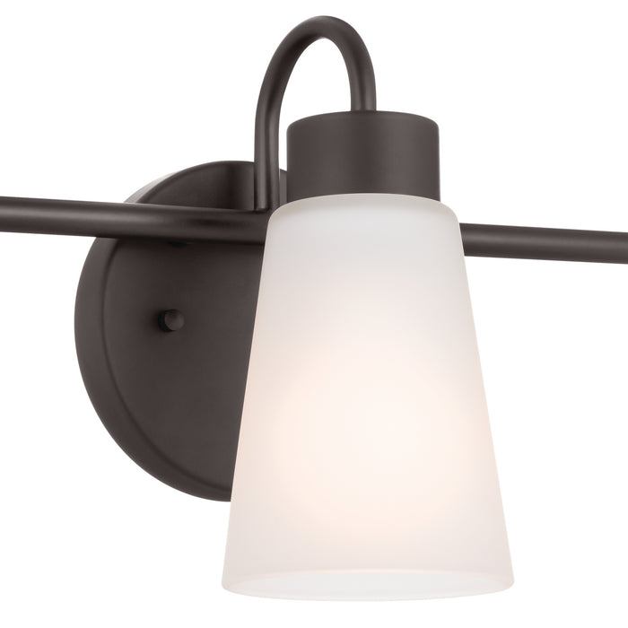 Kichler 55126OZ Three Light Bath, Olde Bronze