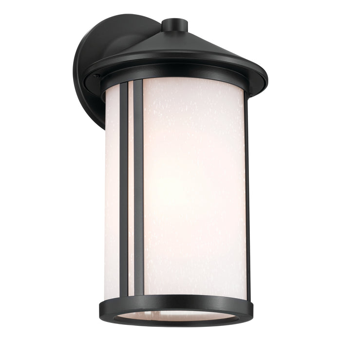 Kichler 59099BK One Light Outdoor Wall Mount, Black