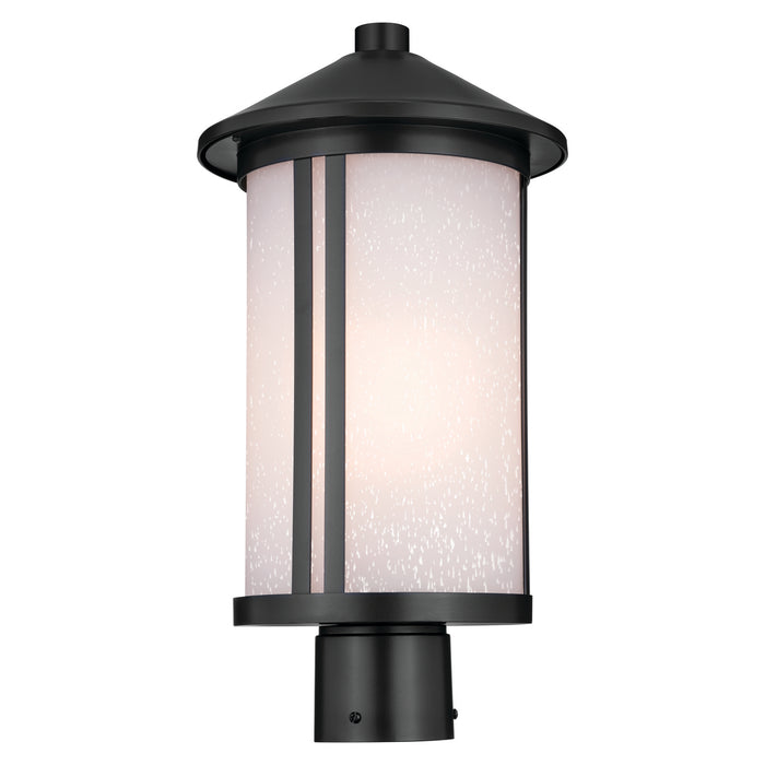 Kichler 59101BK One Light Outdoor Post Mount, Black