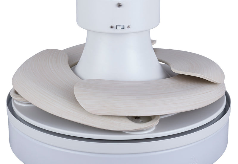 Beacon Lighting 21066401 36``Ceiling Fan, Matte White