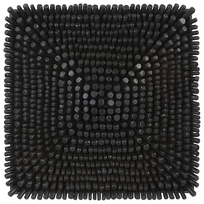 Uttermost 04321 Wall Panel, Satin Black