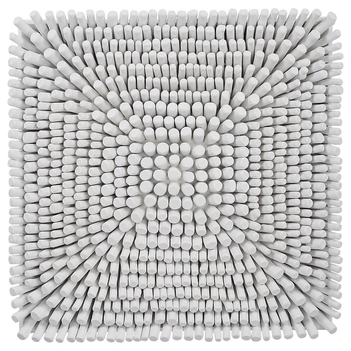 Uttermost 04322 Wall Panel, Matte White