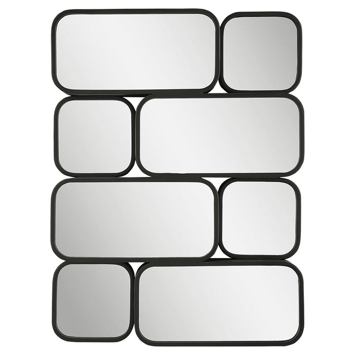 Uttermost 09774 Mirror, Satin Black
