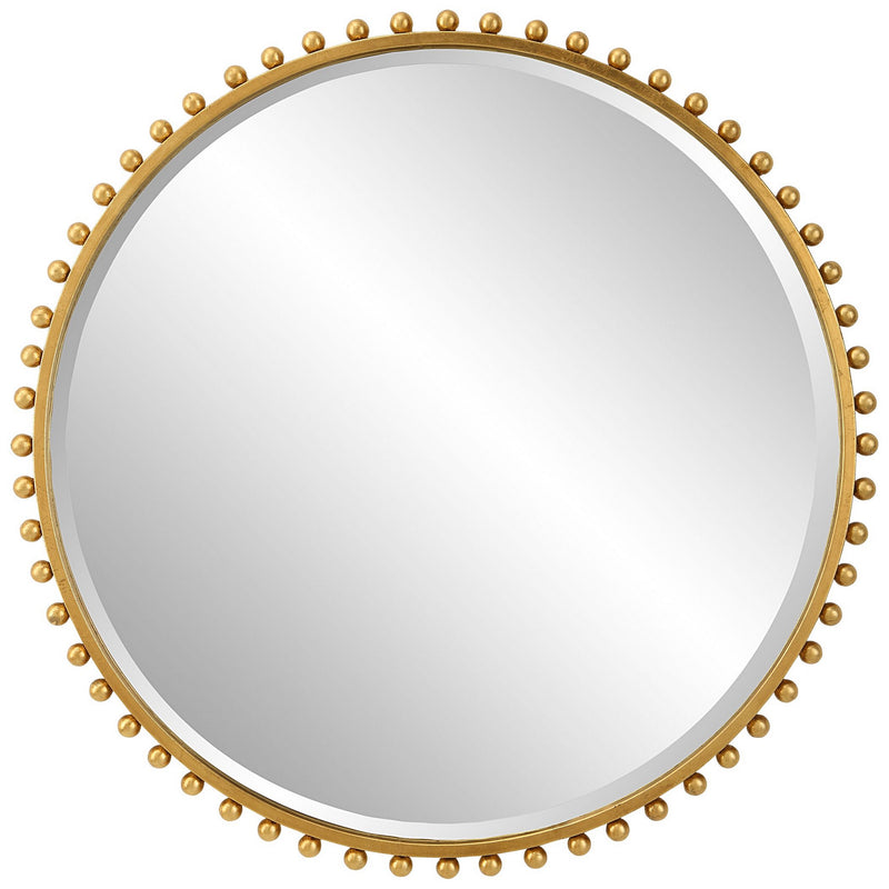 Uttermost 09777 Mirror, Gold Leaf