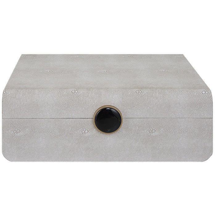 Uttermost 17995 Box, Brushed Antique Brass
