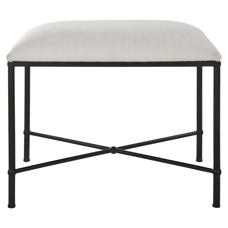Uttermost 23680 Bench, Aged Black