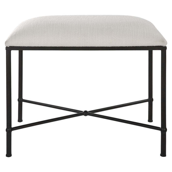 Uttermost 23680 Bench, Aged Black