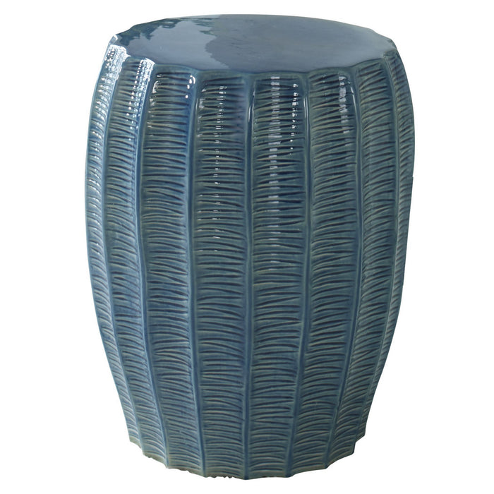 Uttermost 25154 Stool, Aqua Blue