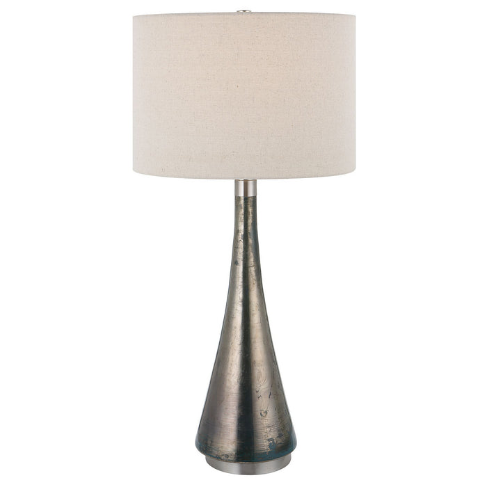 Uttermost 30039 One Light Table Lamp, Brushed Nickel