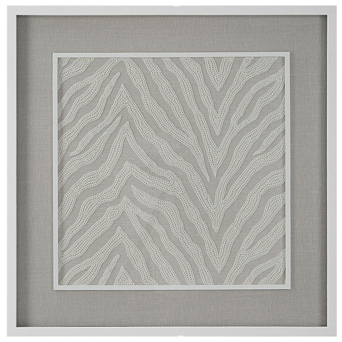 Uttermost 41435 Framed Print, Matte White