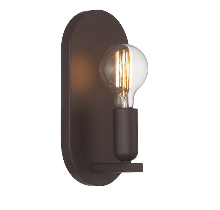 Meridian M90059ORB One Light Wall Sconce, Oil Rubbed Bronze