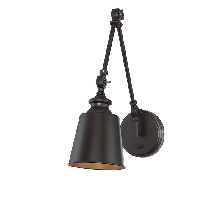 Meridian M90089ORB One Light Wall Sconce (Set of 2), Oil Rubbed Bronze