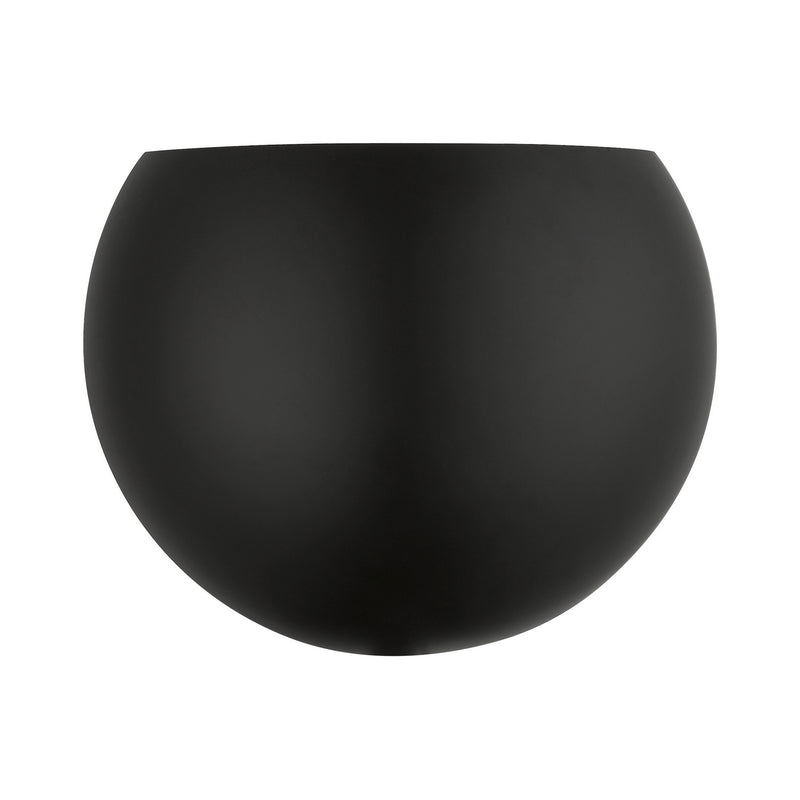 Livex Lighting 40802-04 One Light Wall Sconce, Black