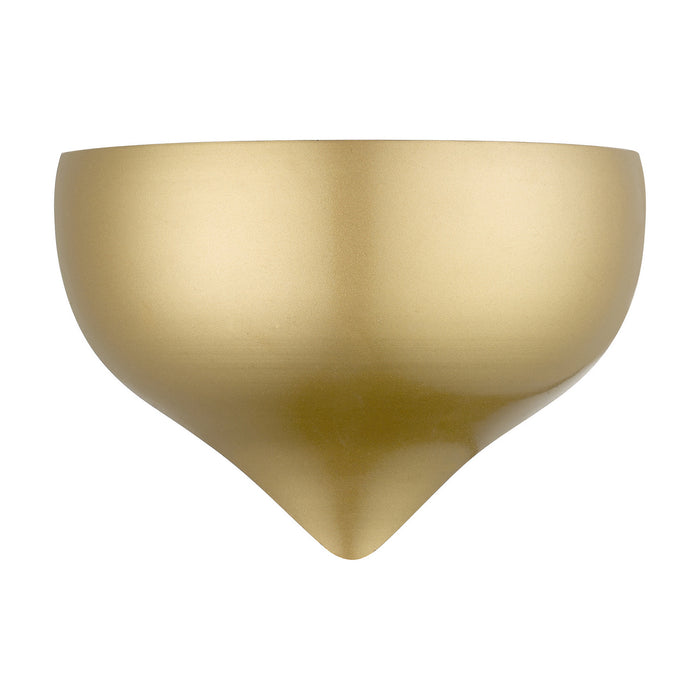 Livex Lighting 40987-33 One Light Wall Sconce, Soft Gold