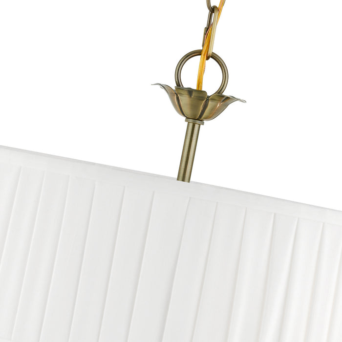 Livex Lighting 41775-01 Five Light Pendant, Antique Brass