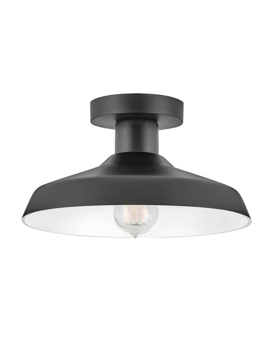 Hinkley 12072BK LED Flush Mount, Black