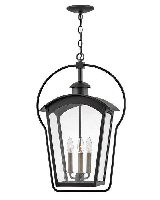 Hinkley 13302BK LED Hanging Lantern, Black