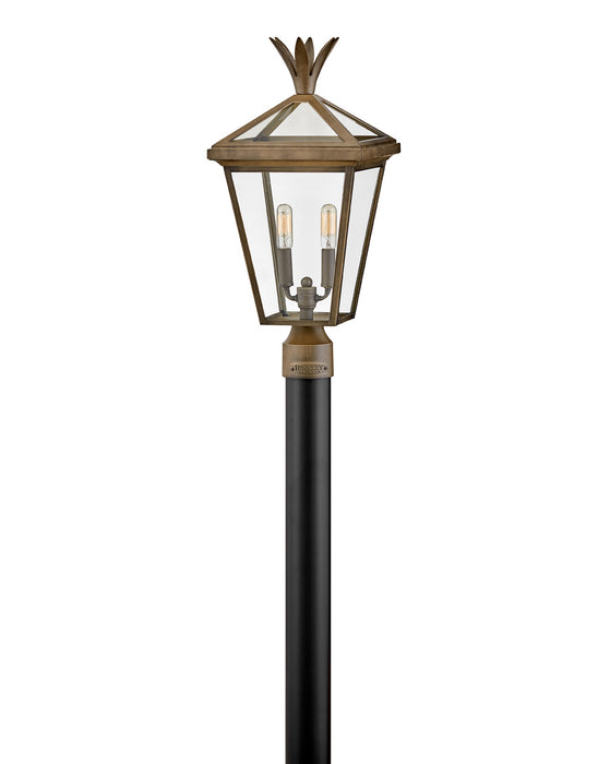 Hinkley 26091BU LED Post Top or Pier Mount Lantern, Burnished Bronze