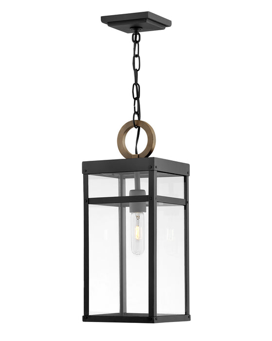 Hinkley 2802BK-LL LED Hanging Lantern, Black
